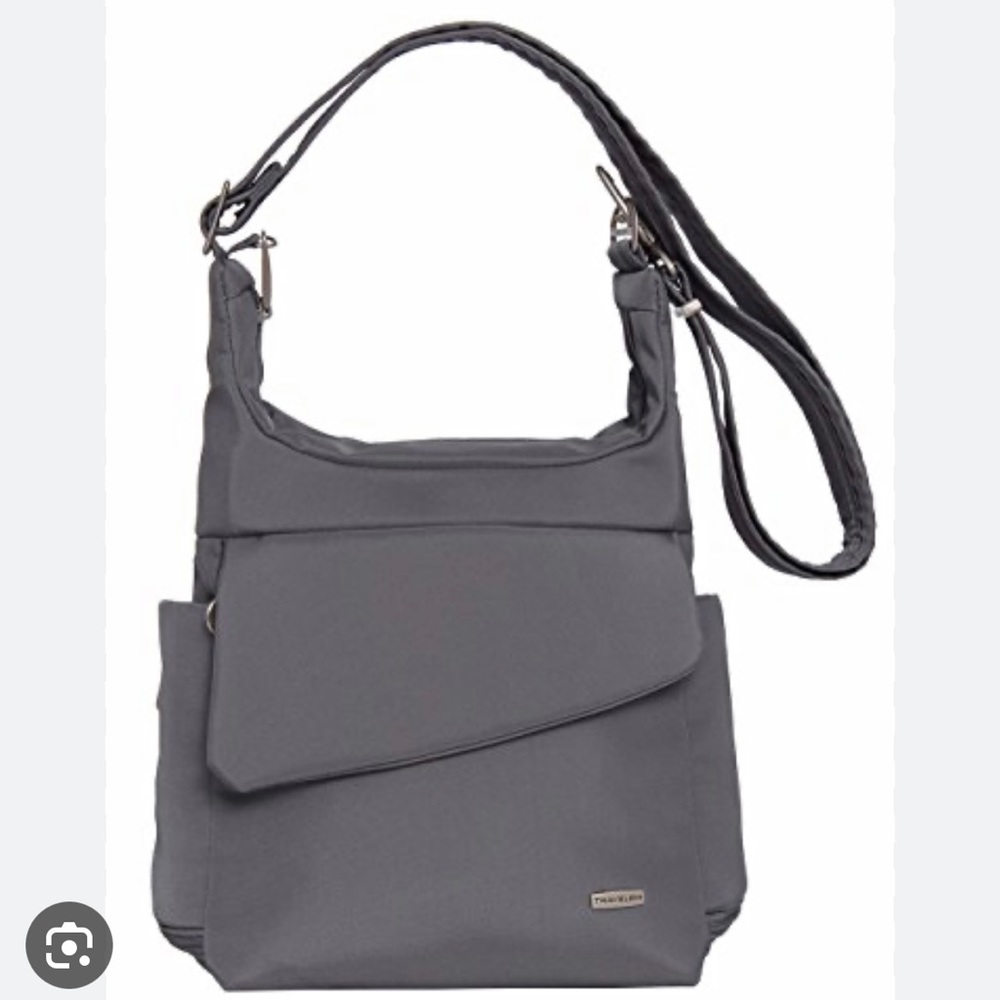 Travelon Anti Theft purse crossbody Grey